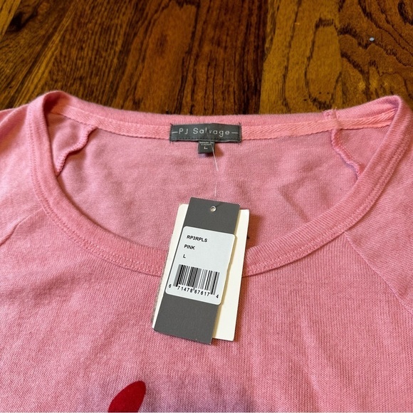 NWT PJ Salvage Let’s Flamingle Crew Sleep Shirt Sz L - Picture 3 of 6